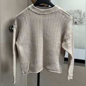 Universal Thread Cream Chunky Knit Sweater XS